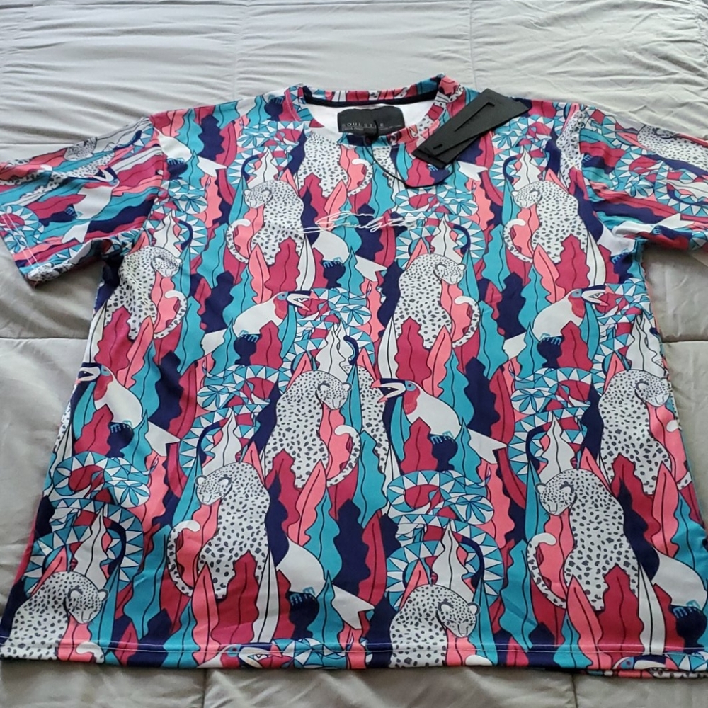 NWT Soul Star Boxy Fit Shirt